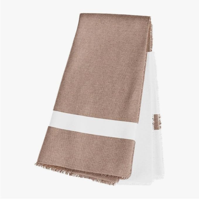 Outer Insect-Repellent Throw Blanket with Bug Shield Technology,Lightweight Outdoor Blanket for Backyard,Camping,Picnic and Beach,Stone Gray Buffalo Plaid,50" W x 60"